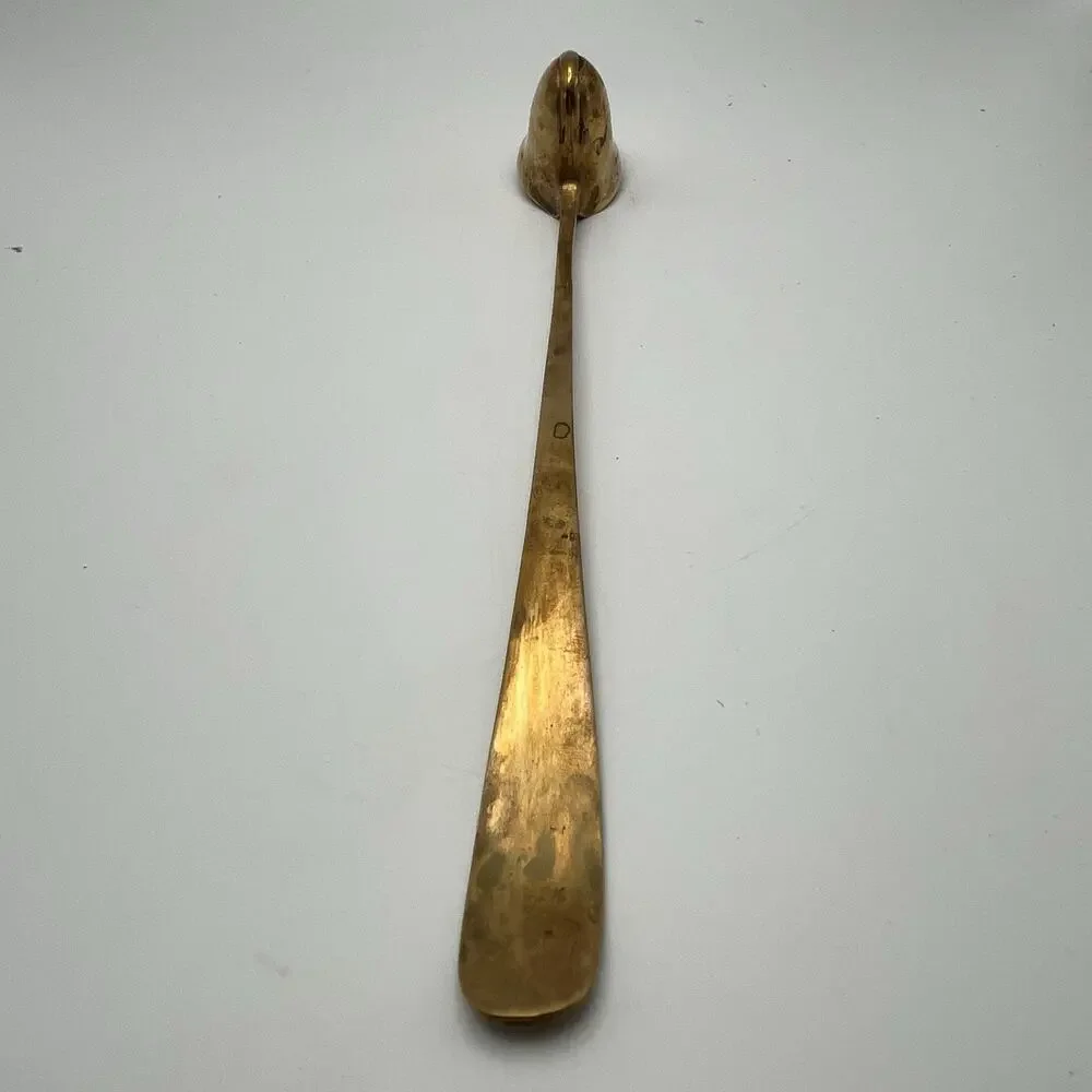 Vintage Solid Brass Candle Snuffer Bell Shape 9” Made In India Cottagecore Decor - Picture 6 of 13